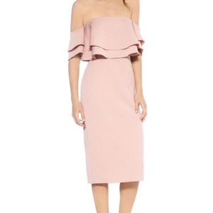 Keepsake The Label Two-Fold Dress In Pink